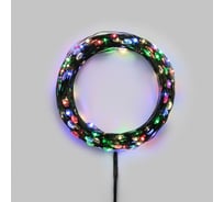 Гирлянда светодиодная Neon-Night Роса с контроллером 30м 300 LED МУЛЬТИКОЛОР IP20 230В зеленый провод 303-279
