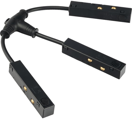 Т-образный коннектор питания гибкий MyFar 48В Accessories for MagLine 23 MT0200-FCT-B
