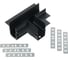 Т-образный коннектор соединитель для встраиваемого шинопровода MyFar Accessories for MagLine 23 MT0200-CT-B 1