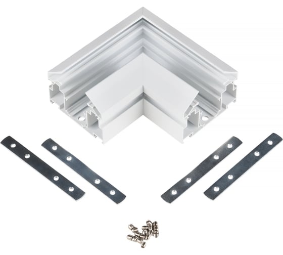 Соединитель угловой для шинопровода MyFar Accessories for MagLine 23 MT0203-CL-W