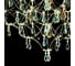 Подвесная люстра светодиодная MyFar Allegria с пультом и хрустальными подвесками Swarovski MR2641-66P-50SL 8