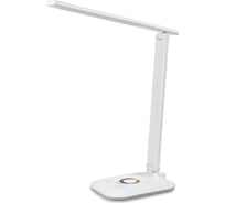 Светодиодный настольный светильник Smartbuy Галатея, 9 Вт, белый SBL-DL-9-sq-w