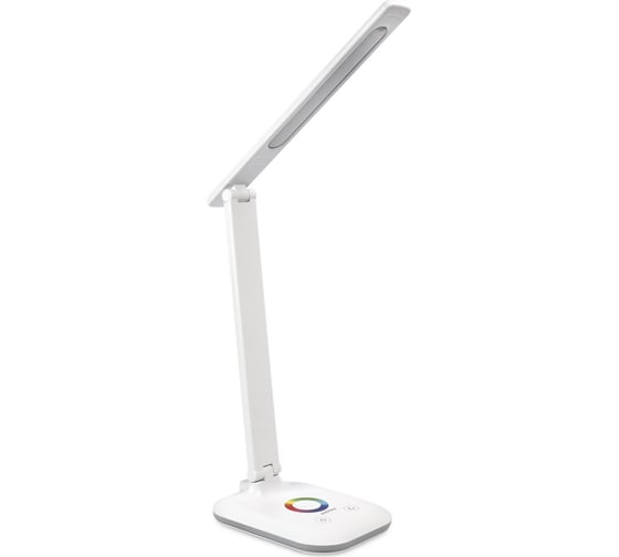 Светодиодный настольный светильник Smartbuy Галатея, 9 Вт, белый SBL-DL-9-sq-w