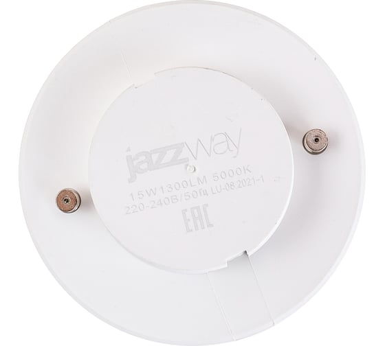 Светодиодная лампа Jazzway PLED-GX53 15Вт таблетка матовая 5000К холодный белый GX53 1300лм 230В/50Гц 2855466