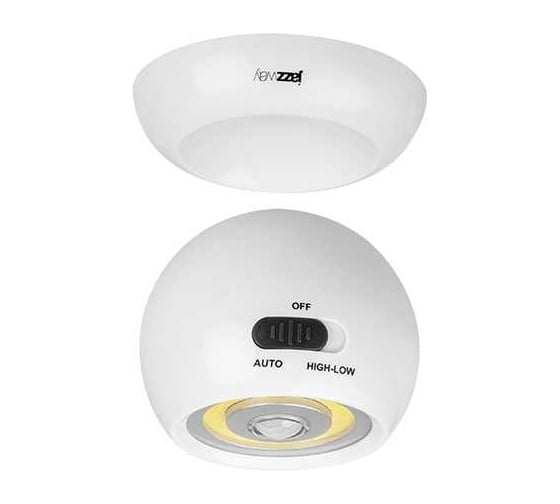 Фонарь-светильник Jazzway Jаzzway TS1-L4W-SENS 4Вт COB 200лм беспроводной датчик движения 3хAAA (не в комплекте ) белый 5023260