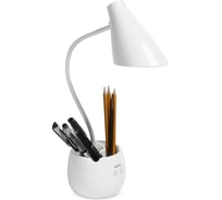 Светодиодный настольный светильник Smartbuy, 5 Вт, белый SBL-DL-5-alu-w