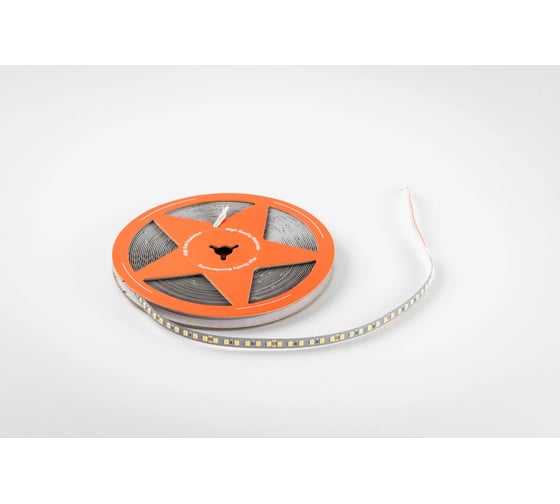 Светодиодная лента ЛЭД ПРОФИSMD-X144-8mm 24V Warm3000 (10 W/m, IP20, 10m) LUX LP-LUX-30
