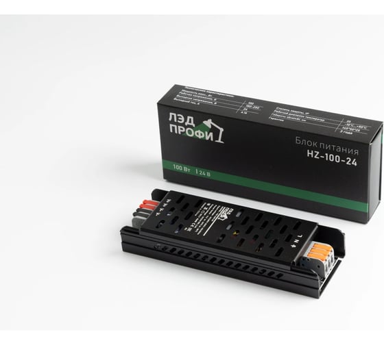 Блок питания ЛЭД ПРОФИ HZ-24V100W 140.7×50×20.5 мм HZ-100-24