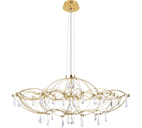 Подвесная светодиодная люстра LOFT IT Mira 10586/900 Gold Asfour