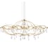 Подвесная светодиодная люстра LOFT IT Mira 10586/900 Gold Asfour 3