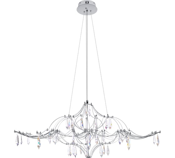 Подвесная светодиодная люстра LOFT IT Mira 10587/1000 Silver Asfour