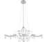 Подвесная светодиодная люстра LOFT IT Mira 10587/1000 Silver Asfour 1