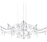 Подвесная светодиодная люстра LOFT IT Mira 10587/1000 Silver Asfour 5