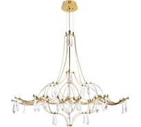 Подвесная светодиодная люстра LOFT IT Mira 10588/800 Gold Asfour
