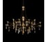 Подвесная светодиодная люстра LOFT IT Mira 10588/800 Gold Asfour 6