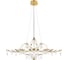 Подвесная светодиодная люстра LOFT IT Mira 10587/1000 Gold Asfour 1