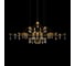 Подвесная светодиодная люстра LOFT IT Mira 10587/1000 Gold Asfour 4