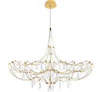 Подвесная светодиодная люстра LOFT IT Mira 10589/900 Gold Asfour