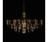 Подвесная светодиодная люстра LOFT IT Mira 10589/900 Gold Asfour 4
