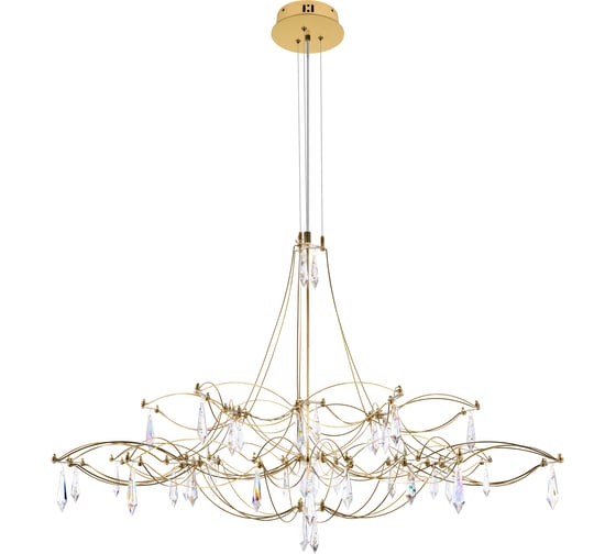 Подвесная светодиодная люстра LOFT IT Mira 10590/1000 Gold Asfour