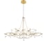 Подвесная светодиодная люстра LOFT IT Mira 10590/1000 Gold Asfour 1
