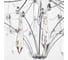 Подвесная светодиодная люстра LOFT IT Mira 10590/1000 Silver Asfour 7