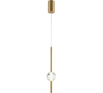 Люстра INDIGO 11066/1P Brass V000170L