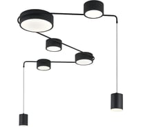Люстра INDIGO 14028/7С Black V000160L