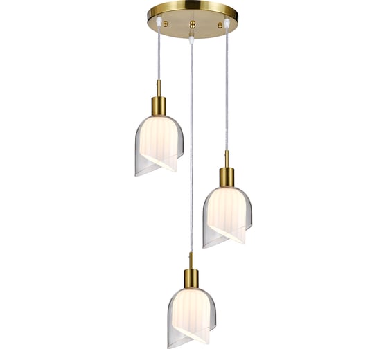 Люстра INDIGO 11074/3P Brass V000615
