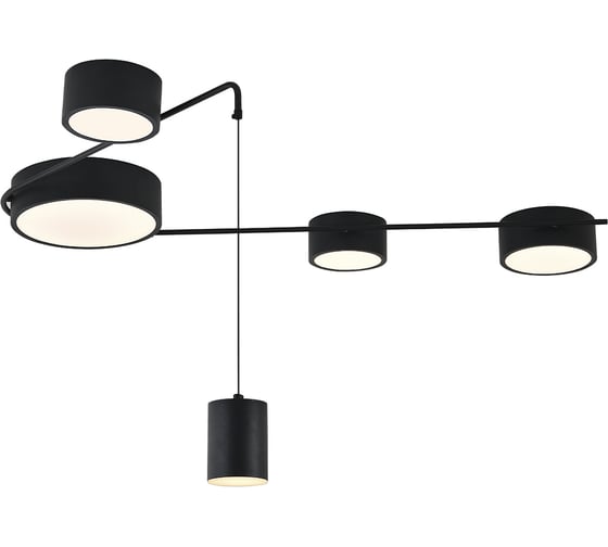 Люстра INDIGO 14028/5С Black V000161L