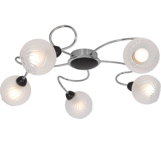 Люстра потолочная Citilux Одиссей венге хром CL130151