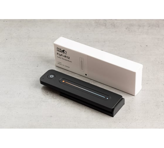 Пульт ЭД ПРОФИ Fly-Fi R12 CCT/DIM 1 зона, RF 2.4 ГГц, IP20, пластик ЛFF-R-R12