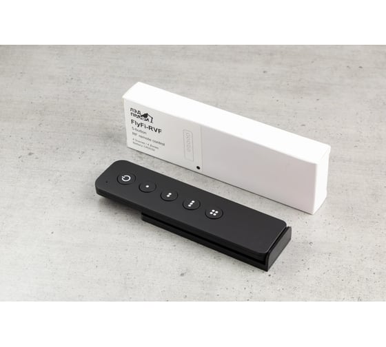 Пульт RVF ЛЭД ПРОФИ Fly-Fi 4 сцены / 4 зоны, RF 2.4 ГГц, IP20, пластик FF-R-RVF