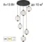 Подвесной каскадный светильник Citilux NOONA LED CL251060 2