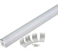 Профиль для светодиодной ленты Uniel с матовым экраном SILVER/FROZEN 200 POLYBAG UFE-K06 UL-00005028