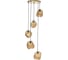 Подвесной светильник Citilux ROCKA янтарный CL247086 3