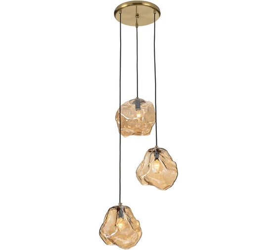 Подвесной светильник Citilux ROCKA янтарный CL247084