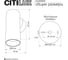 Настенный светильник Citilux AXEL латунь CL512312 12