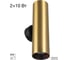 Настенный светильник Citilux AXEL латунь CL512322 2