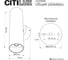 Настенный светильник Citilux AXEL латунь CL512322 11