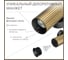 Настенный светильник Citilux AXEL бронза рифленый CL512323R 20