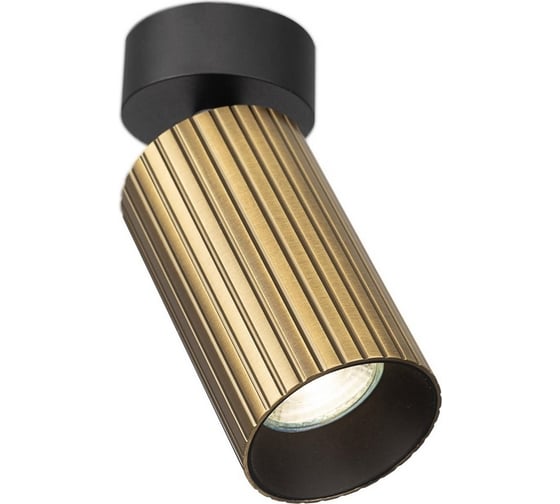 Накладной поворотный светильник Citilux AXEL бронза рифленый CL512213R