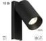 Спот поворотный Citilux AXEL с выключателем черный CL512511 2