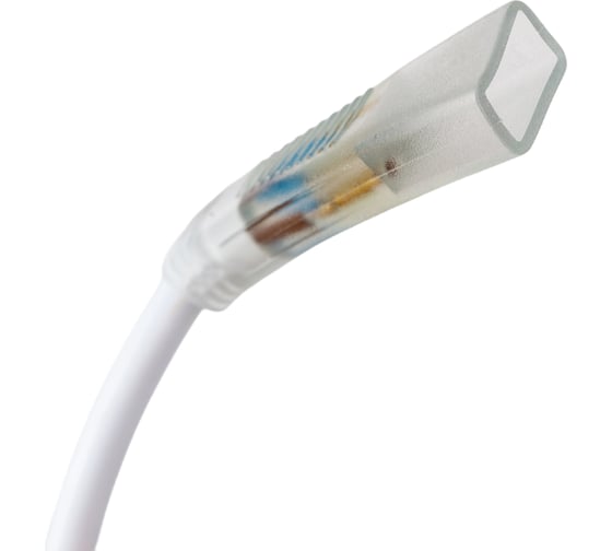 Провод для подключения монохромных светодиодных лент Volpe SP2/A67-NNN WHITE 1 STICKER UCX-Q220