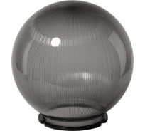 Рассеиватель шар TDM ELECTRIC ПММА 250 мм дымчатый, призма, байонет 145 мм SQ0321-0226