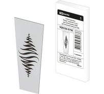 Стекло матовое TDM ELECTRIC "Вихрь" для шестигранных светильников, комплект 6 штук SQ0330-0758