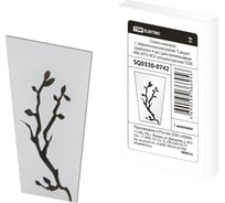 Стекло матовое TDM ELECTRIC "Сакура" для четырехгранных светильников, комплект 4 штуки SQ0330-0742