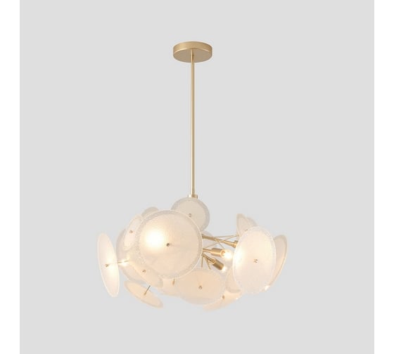 Люстра на штанге Crystal lux DANDELION SP6 GOLD