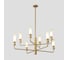 Люстра на штанге Crystal lux SIMPLY SP8 BRASS 3