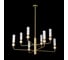 Люстра на штанге Crystal lux SIMPLY SP8 BRASS 6
